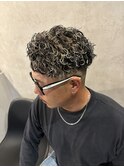 ハイライト×パーマ