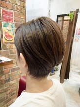 オレンジポップ 蘇我店(ORANGE POP) 丸みのあるショートヘア