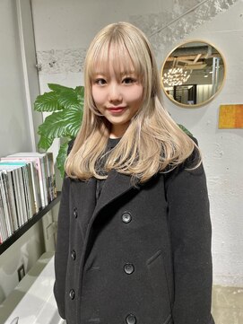 クリアーオブヘアー 栄南店(CLEAR of hair) ブロンドヘア/RIHO