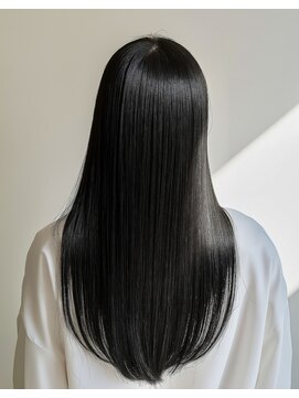 クロス(CROSS) 髪質改善カラーでブルーブラック