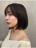 メルティカラー×フェミニンロング[似合わせカット/韓国]