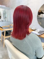 ドラマティックヘア(DRAMATIC HAIR)&nbsp;ダークチェリーアンブレラ×レッド