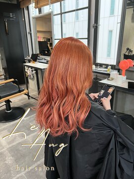 レアング(LeAng) オレンジベージュ◎