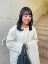 クララ サカエ(CLALA Sakae LA.DONNA group)&nbsp;ミディアム顔周りレイヤー