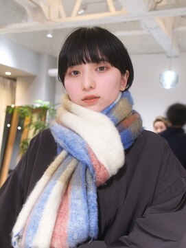 ワイドバングショート