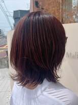 マロウ ヘア(Mallow hair)&nbsp;ピンクブラウンくびれスタイル