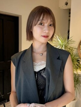 アリーズ シブヤ(ALLYS shibuya) 顔周りレイヤー/似合わせカット/ナチュラルブラウン