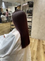 フィゼル あべのルシアス店(Aujua fizelle) 艶ツヤストレート *佐藤 空