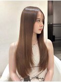 艶髪ストレート/トリートメント/レイヤーカット