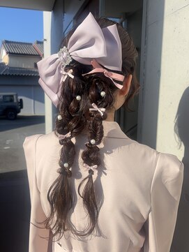 アチーブ ヘア デザイン(achieve hair design) ツインアレンジ