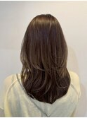 暗めカラー/グランマッシュ[レイヤーカット/髪質改善/銀座]