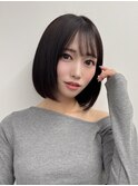 【長谷川】黒髪大人ボブ
