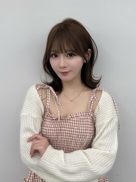 アマトウキョウスマートサロン(AMA TOKYO×Smart Salon) くびれレイヤー/顔まわりカット/レイヤーカット/小顔ヘア