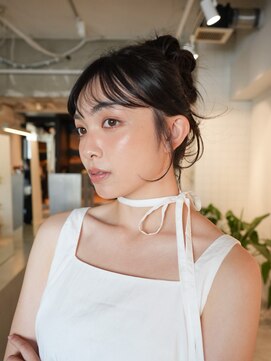 ラヴィズム 長岡店(LUVISM) ◎韓国ヘアー顔周りレイヤーダブルカラーおくれ毛前髪長岡/新潟