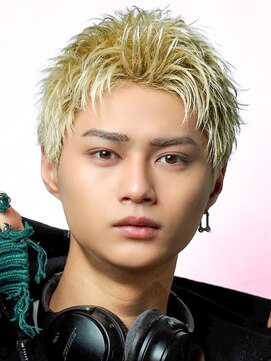 アイトーキョーリタ 渋谷(AI TOKYO Rita) ブロンドスパイキーショート