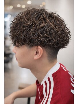 ココアンドワオ(COCO&WOW!) プードルパーマ/ツーブロック