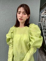 フォト 新宿三丁目(foto) 大人ガーリー/似合わせカット/ミディアムレイヤーカット/新宿