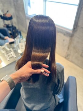 セントラル 三宮店(central) 【美髪再生】髪質改善シームレスイメチェンカラー艶髪