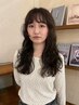 【松尾限定】ミディアム~ロング簡単スタイリングパーマ+カット