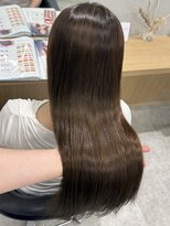アヴァンス 京橋店(AVANCE)&nbsp;京橋/アンブレラカラー/ピンクベージュ/イメチェン/前髪