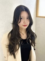 レンテ 千葉(LENTE)&nbsp;韓国へアレイヤーカットくびれ巻き透明感カラー髪質善顔まわり