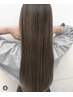 【前髪縮毛矯正+カット】カットで形を整えながら縮毛矯正でうねりをケア¥7500