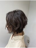 ふんわりルーズパーマスタイル