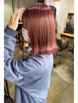 ミスターグッドモーニング(MR.GOOD MORNING) red beige