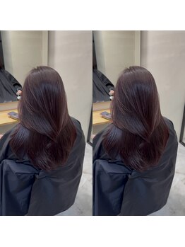 クロマ(CHROMA)の写真/カットカラー最終受付20時（縮毛矯正は18時半）お仕事終わりの平日に通えます