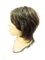 ヘアーデザインエスケープラス(HairDesign SK Plus)&nbsp;オリジナルミディアムショート@30代/40代/50代