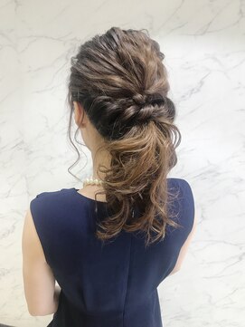 パティオン(PATIONN) 結婚式、二次会ヘアセット・ポニーテールヘアアレンジ☆
