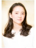 【ohana/表参道】大人可愛いワンサイドセミウェットセミディ。