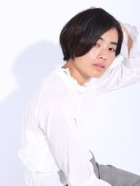 デイジー インデックスヘア 大島店(DAISY index hair) ”DAISY大島店” クールショート/オリーブカラー/耳掛けショート