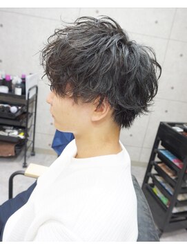 ヘアテリア リュウ 大塚(hair teria ryu) メンズマッシュ×波打ちツイストパーマ