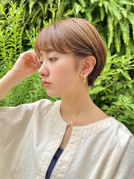 ディフィー 渋谷(defi) エアリーマッシュボブショート/フレンチカジュアル