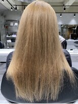 ジンジャー(GINGER)&nbsp;before×ブリーチ×ハイダメージ×新髪質改善×トリートメント