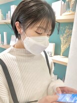 ラミエ バイ メルト 吉祥寺(lamie by melt)&nbsp;*滝田*小顔丸みショートボブ20代30代40代グレージュくびれ吉祥寺