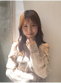 シルキーベージュ×グレージュカラー【髪質改善/縮毛矯正】