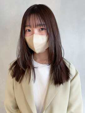 アルバム 池袋(ALBUM) レイヤーロング_ネビージュこなれミディ_ba388011