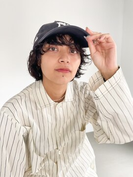 セーヌパス(CEINE PATH) カーリーボブ/veaganパーマ/ 透明感カラー