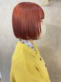 パーミル ヘア クマモト(permille ‰ hair Kumamoto) orange color...暖色カラーが好きな方におすすめです