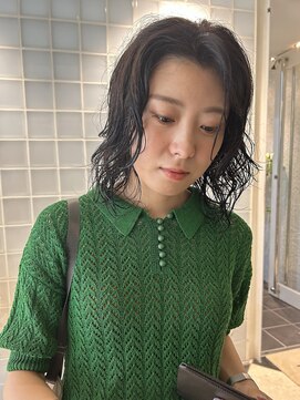 ラパンセヴェール(LA PENSEE VERT) 夏の大人パーマ＊ stylist 中野絢斗