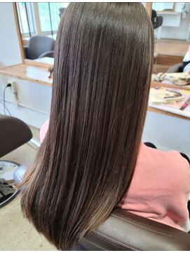 エイト オキナワ 沖縄新都心店(EIGHT okinawa) お客様スタイル_髪質改善×縮毛矯正【EIGHT　荒井】