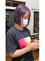 ニル(NiL)&nbsp;ボブ　ラベンダーカラー