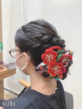 ポルム パプリカ(polum paprika) ヘアセット大人可愛い成人式/和装ヘアアレンジアップヘア大人