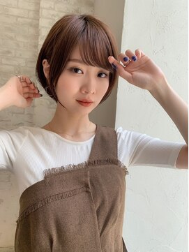 アンバー 池袋(amber) ボブ/レイヤーカット/ミルクティーベージュ[池袋駅]