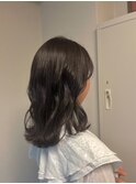 透明感グレージュ