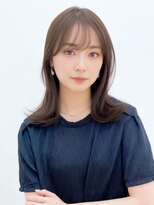 大人美人/外ハネボブ/春カラー/くびれミディアム/20代30代40代