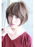 ボリュームが可愛いショートマッシュ♪