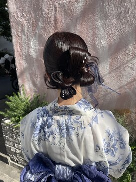 ヒカリス 中崎店(HIKARIS) タイトおだんごアレンジ